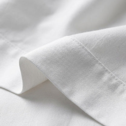 Close-up of the brushed microfibre weave, showing its smooth surface and soft matte finish