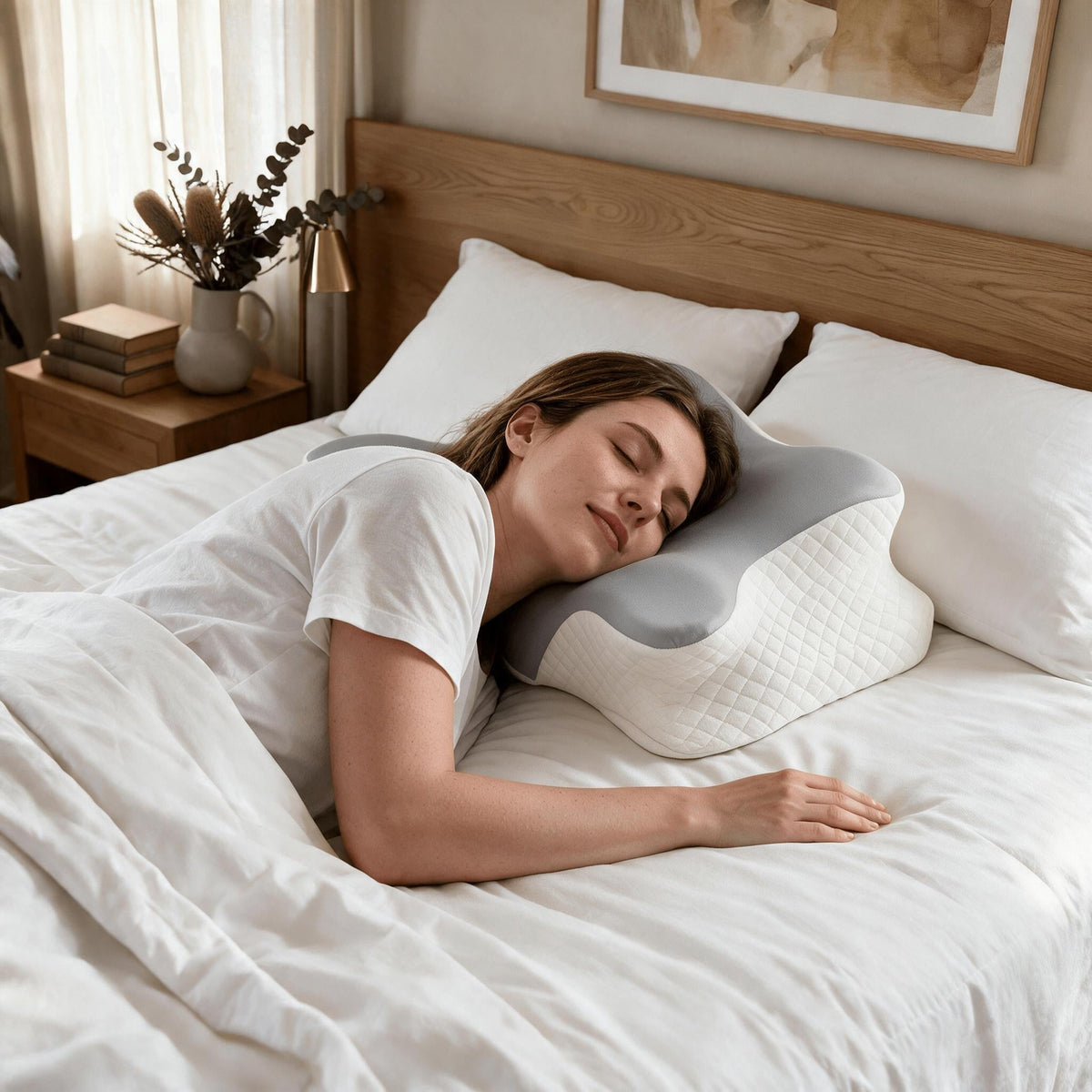 Khozy™ Reverie Support Pillow — two included in the Complete Sleep Set