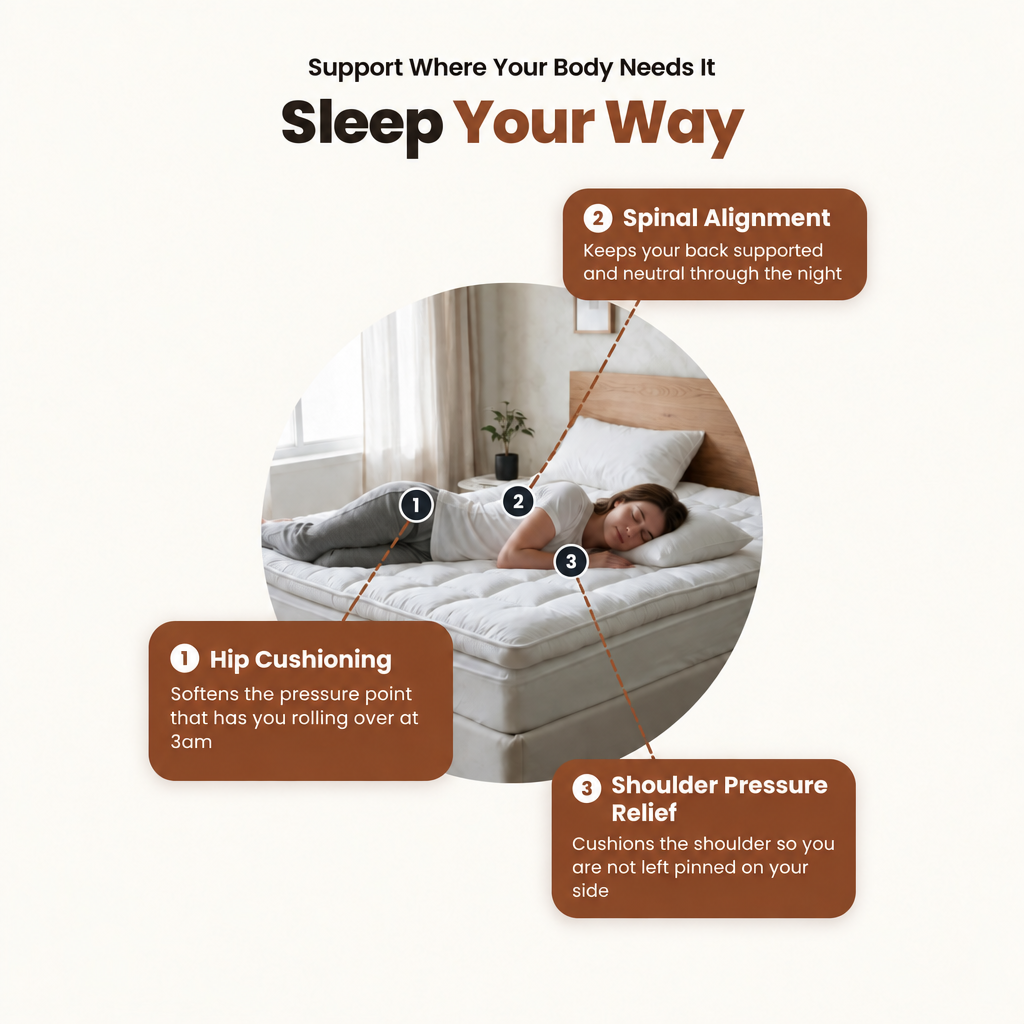 Khozy™ Reverie Mattress Topper